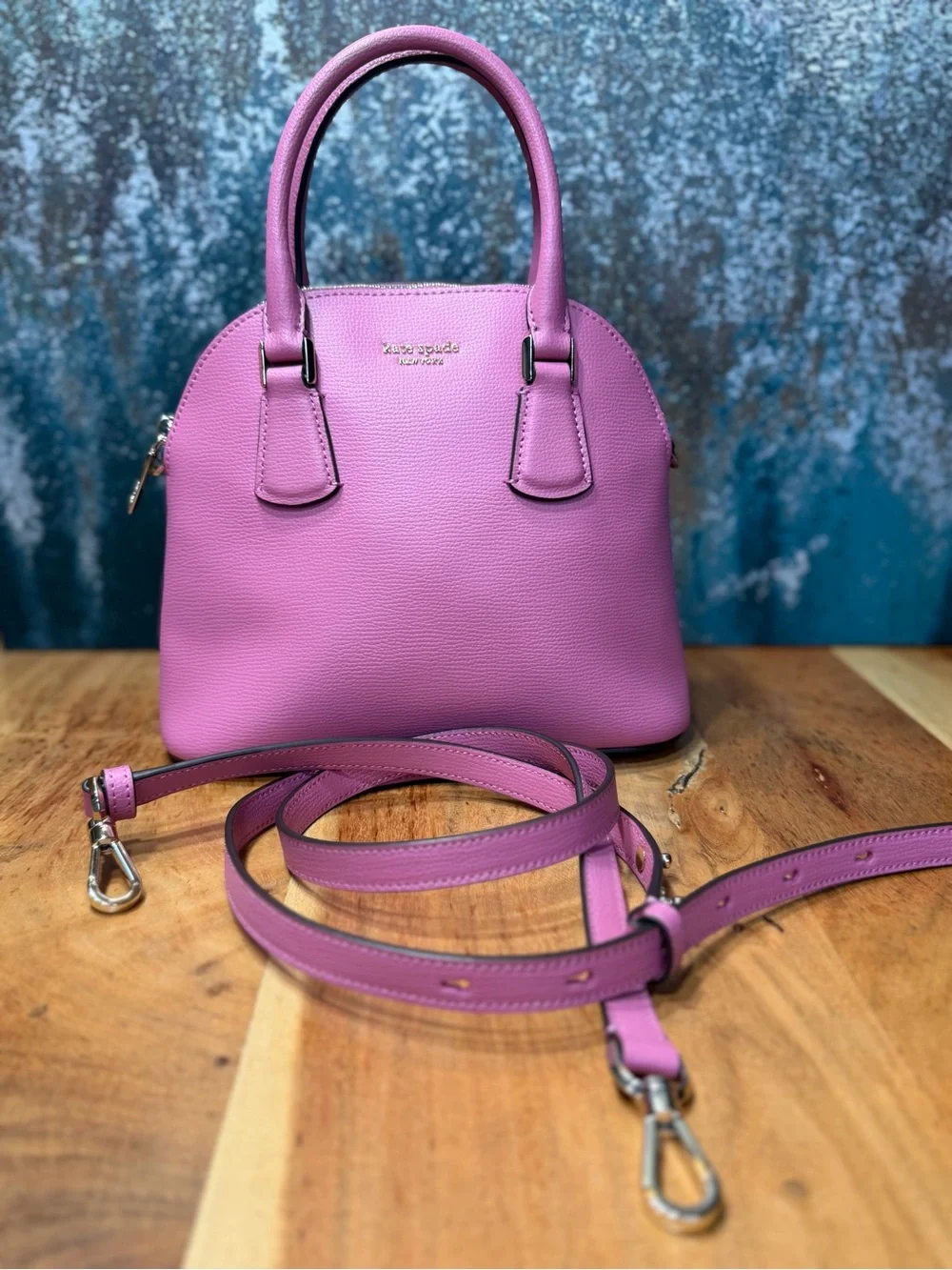 Kate Spade Barbiecore 2010s Sylvia Medium Dome Satchel Bubblegum Pink